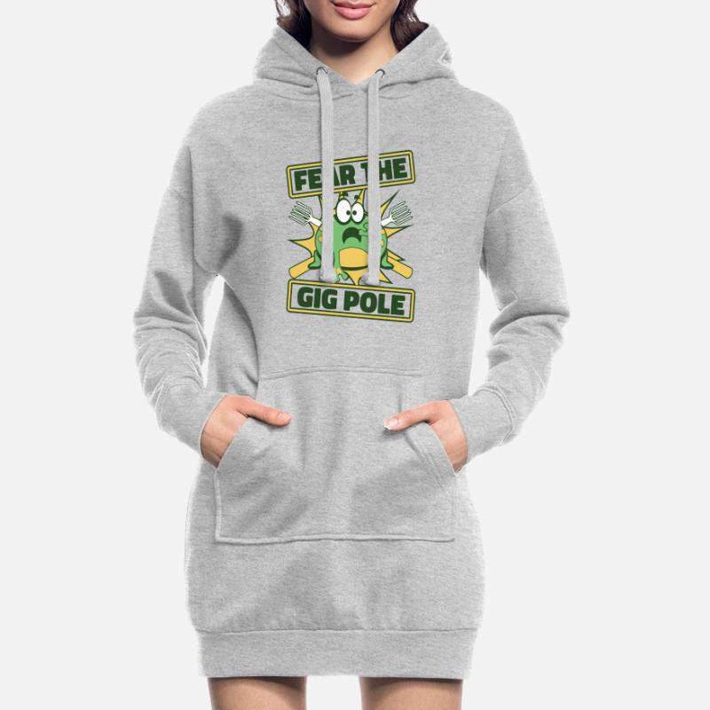 Fear The Gig Pole Toad Tadpole Tree Frog Hoodie Dress