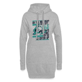 Oh Your Ride 850 Schneemotorrad Snowmobile - Hoodie-Kleid - Grau meliert - Vorne