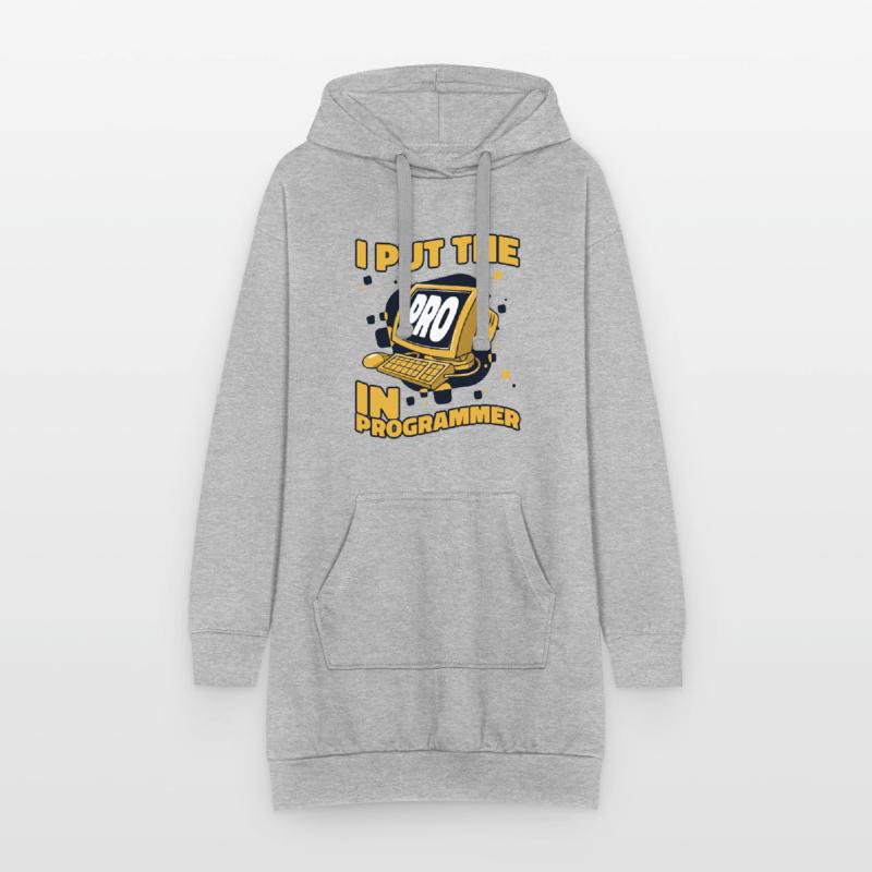 J’ai mis le pro dans Programmeur Developer Coder Sweat-shirt à capuche long Femme