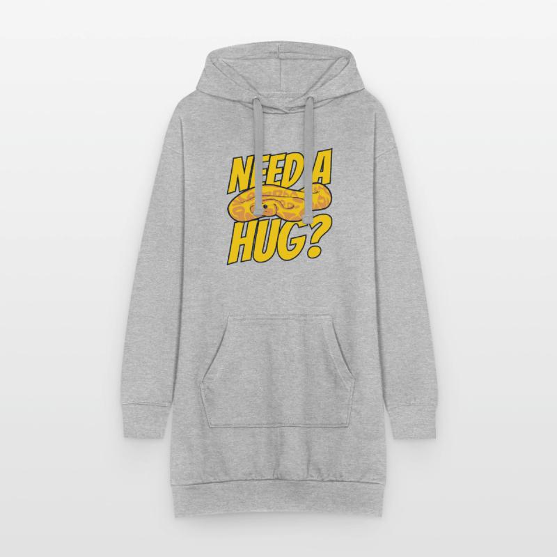Need A Hug Python Snake Python Breeder Banana Hoodie Dress