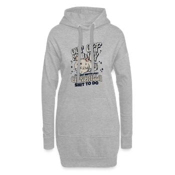 Out Off My Way Longhair Shorttail Long Tail - Hoodie Dress - heather grey - Front