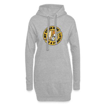 My Other Ride Is A Forklift Teleskoplader - Hoodie-Kleid - Grau meliert - Vorne