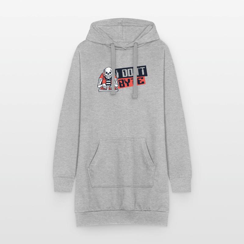 I Don't Byte Software Engineer Developer Coder Hoodie Dress