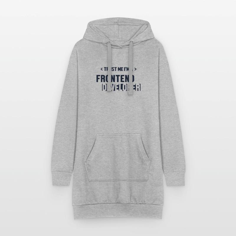 Trust Me I'm Frontend Developer Developer Hoodie Dress
