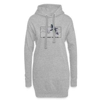 Michel-Ange Création d’Adam Automotive Vehicle - Sweat-shirt à capuche long Femme - gris chiné - Devant