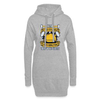 Si vous pouviez aider avec la maison des experts en démolition - Sweat-shirt à capuche long Femme - gris chiné - Devant