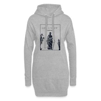 Étudiant en droit de l'Université chinoise de la faculté de droit Hanzi - Sweat-shirt à capuche long Femme - gris chiné - Devant