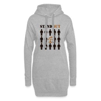 Herausragend Indoor Bonsai Bonsai Schalen Penjing Bonsai - Hoodie-Kleid - Grau meliert - Vorne