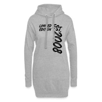 Édition limitée est. 2008 - Sweat-shirt à capuche long Femme - gris chiné - Devant
