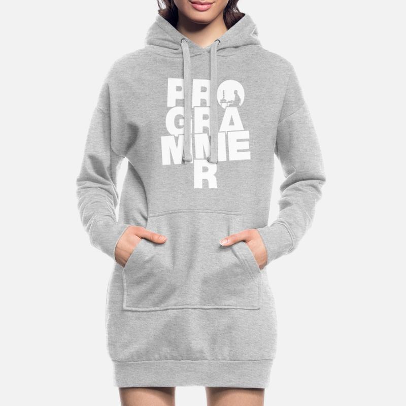 Programmierberuf Job - Programmierer Hoodie-Kleid