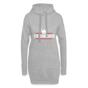 Steuerberater Beruf - Hoodie-Kleid - Grau meliert - Vorne