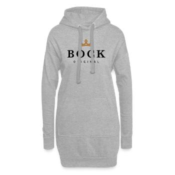 Bock - Hoodie-Kleid - Grau meliert - Vorne