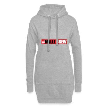 Malle Crew - Hoodie-Kleid - Grau meliert - Vorne