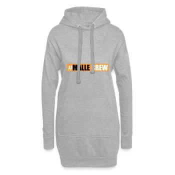 Malle Crew - Hoodie-Kleid - Grau meliert - Vorne