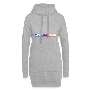 Prag Crew - Hoodie-Kleid - Grau meliert - Vorne