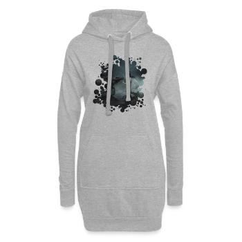 Stardust (A Dark Fairy Tale) - Hoodie-Kleid - Grau meliert - Vorne