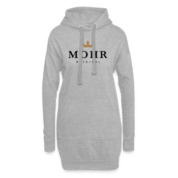 Mohr - Hoodie-Kleid - Grau meliert - Vorne