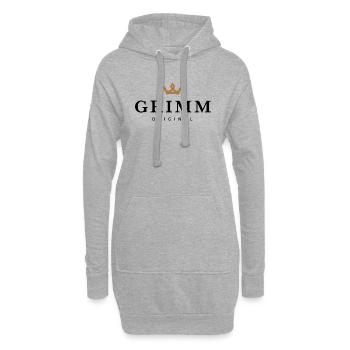 Grimm - Hoodie-Kleid - Grau meliert - Vorne