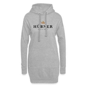 Hübner - Hoodie-Kleid - Grau meliert - Vorne
