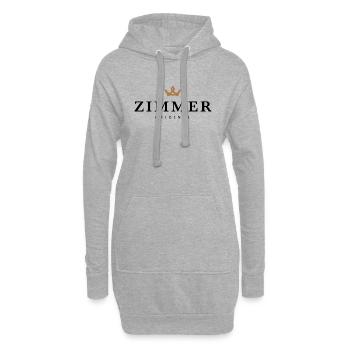 Zimmer - Hoodie-Kleid - Grau meliert - Vorne