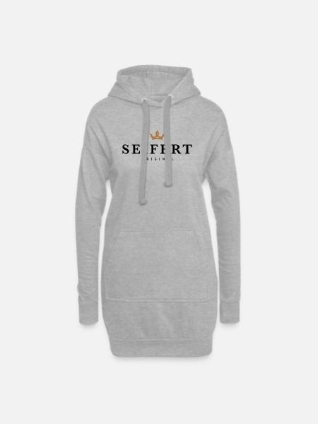 Seifert - Hoodie-Kleid - Grau meliert