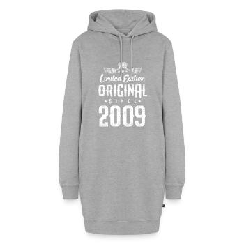 Édition limitée 2009 - Sweat-shirt à capuche long Femme - gris chiné - Devant
