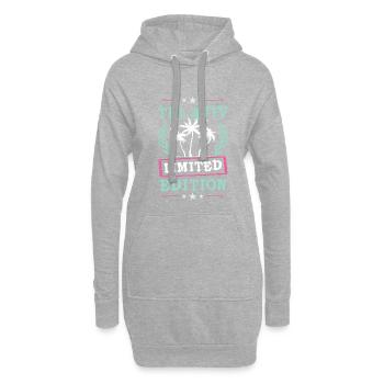 Tel Aviv Édition Limitée - Sweat-shirt à capuche long Femme - gris chiné - Devant