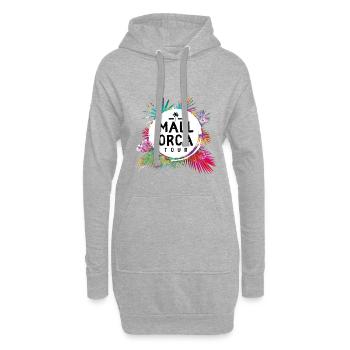 Mallorca Tour Bunt - Hoodie-Kleid - Grau meliert - Vorne