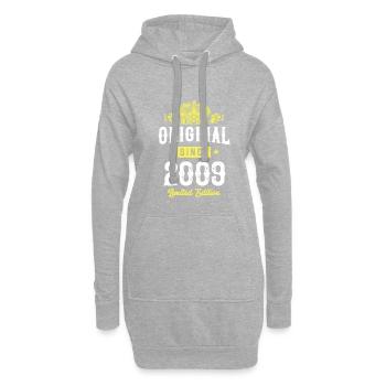 2009 limited edition - Hoodie-Kleid - Grau meliert - Vorne