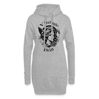 Vintage 1959 - Hoodie Dress - heather grey - Front