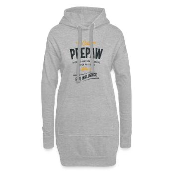 Nenn mich Peepaw, nicht Partner in Crime - Ein Vater-Witz - Hoodie-Kleid - Grau meliert - Vorne