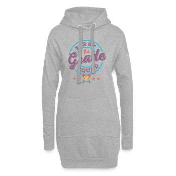 Enseignante de l’équipe de première année de l’équipe de 1re année pour la rentrée scolaire - Sweat-shirt à capuche long Femme - gris chiné - Devant