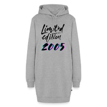 Limited Edition 2005 Cadeau d’anniversaire - Sweat-shirt à capuche long Femme - gris chiné - Devant