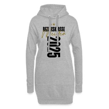 Meister Bezirksklasse 2025 Aufstiegstrikot - Hoodie-Kleid - Grau meliert - Vorne