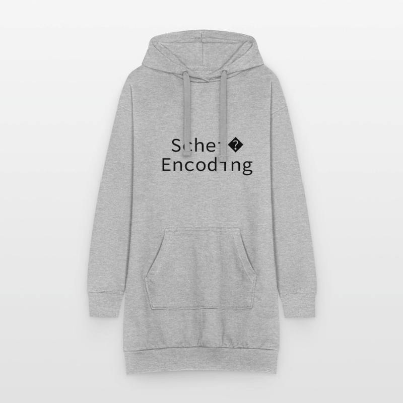 Schei encoding Programming Informatik Geschenk Hoodie-Kleid