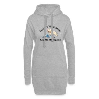Waterdog1 3 - Hoodie-Kleid - Grau meliert - Vorne