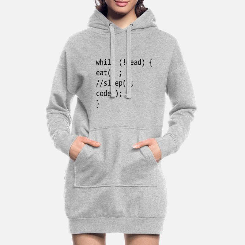 Code Admin Informatik Nerd Programming Hoodie-Kleid