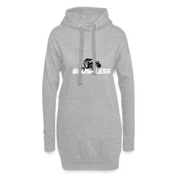 RC Car Brushless Buggy - Sweat-shirt à capuche long Femme - gris chiné - Devant