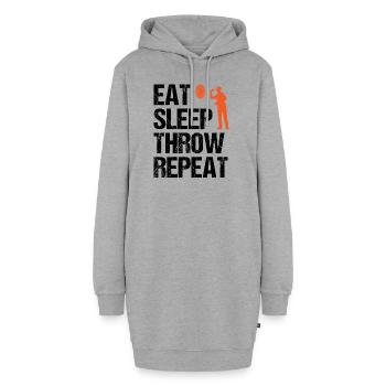 Darts Darts Player Quote Darts Game Gift - Sweat-shirt à capuche long Femme - gris chiné - Devant
