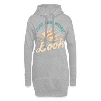 Lire le livre - Sweat-shirt à capuche long Femme - gris chiné - Devant