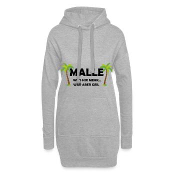 Mallorca - Hoodie-Kleid - Grau meliert - Vorne