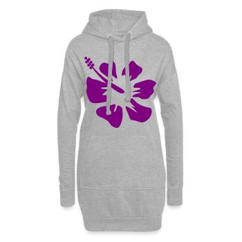 Muttertags Geschenk Mutter Muttertag Geschenkidee  - Hoodie-Kleid - Grau meliert - Vorne