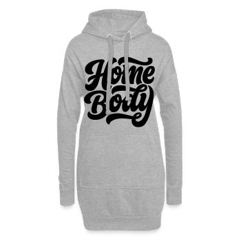 Homebody - Hoodie-Kleid - Grau meliert - Vorne