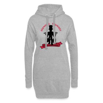 Hamburg_Hummel_Hummel - Hoodie-Kleid - Grau meliert - Vorne