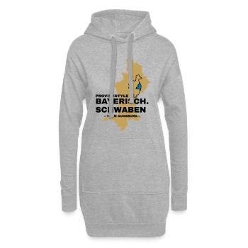 Schwaben | AUGSBURG - Hoodie-Kleid - Grau meliert - Vorne