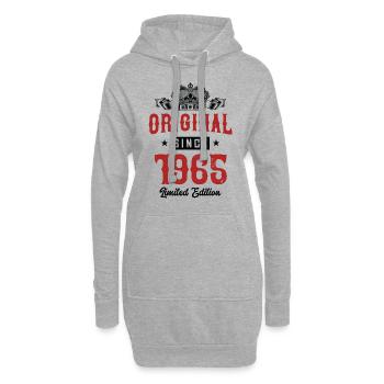 1965 limited edition - Hoodie-Kleid - Grau meliert - Vorne