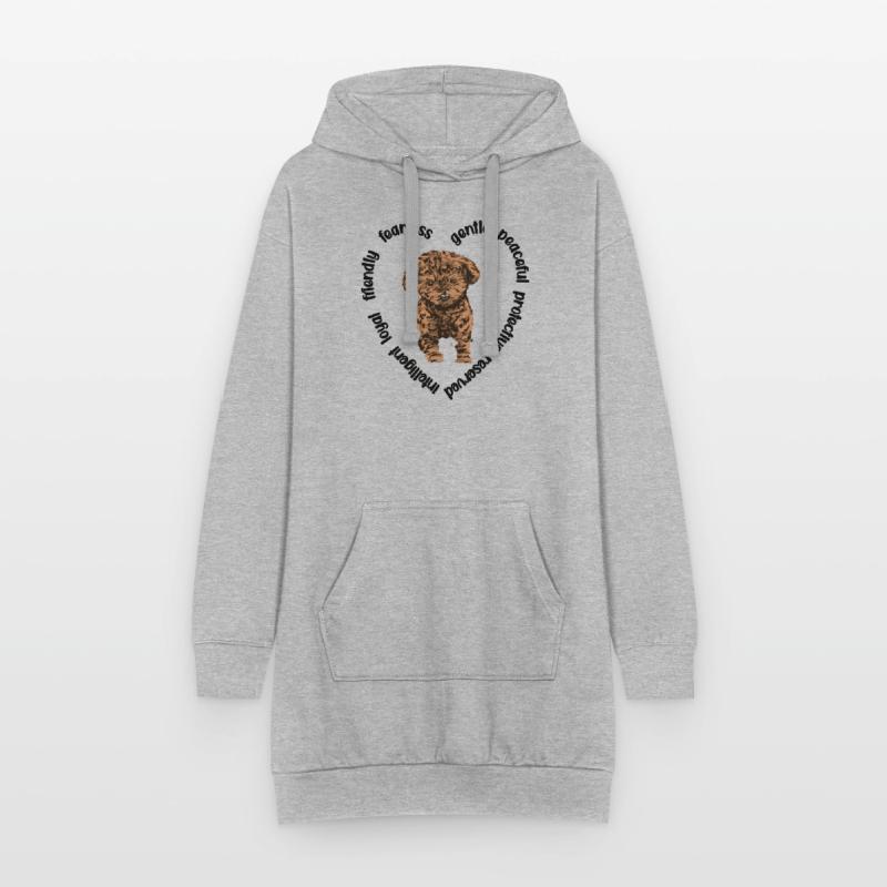 Cavapoo Dog Lover Cavoodle Mama Cavapoo Dog Hoodie Dress