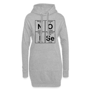 N-O-I-Se (noise) - Full - Hoodie-Kleid - Grau meliert - Vorne