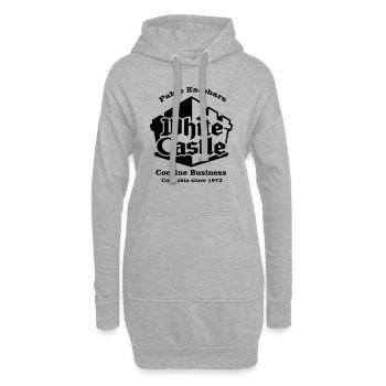 Pablo Escobar - Hoodie-Kleid - Grau meliert - Vorne