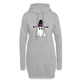 Geist - Hoodie-Kleid - Grau meliert - Vorne